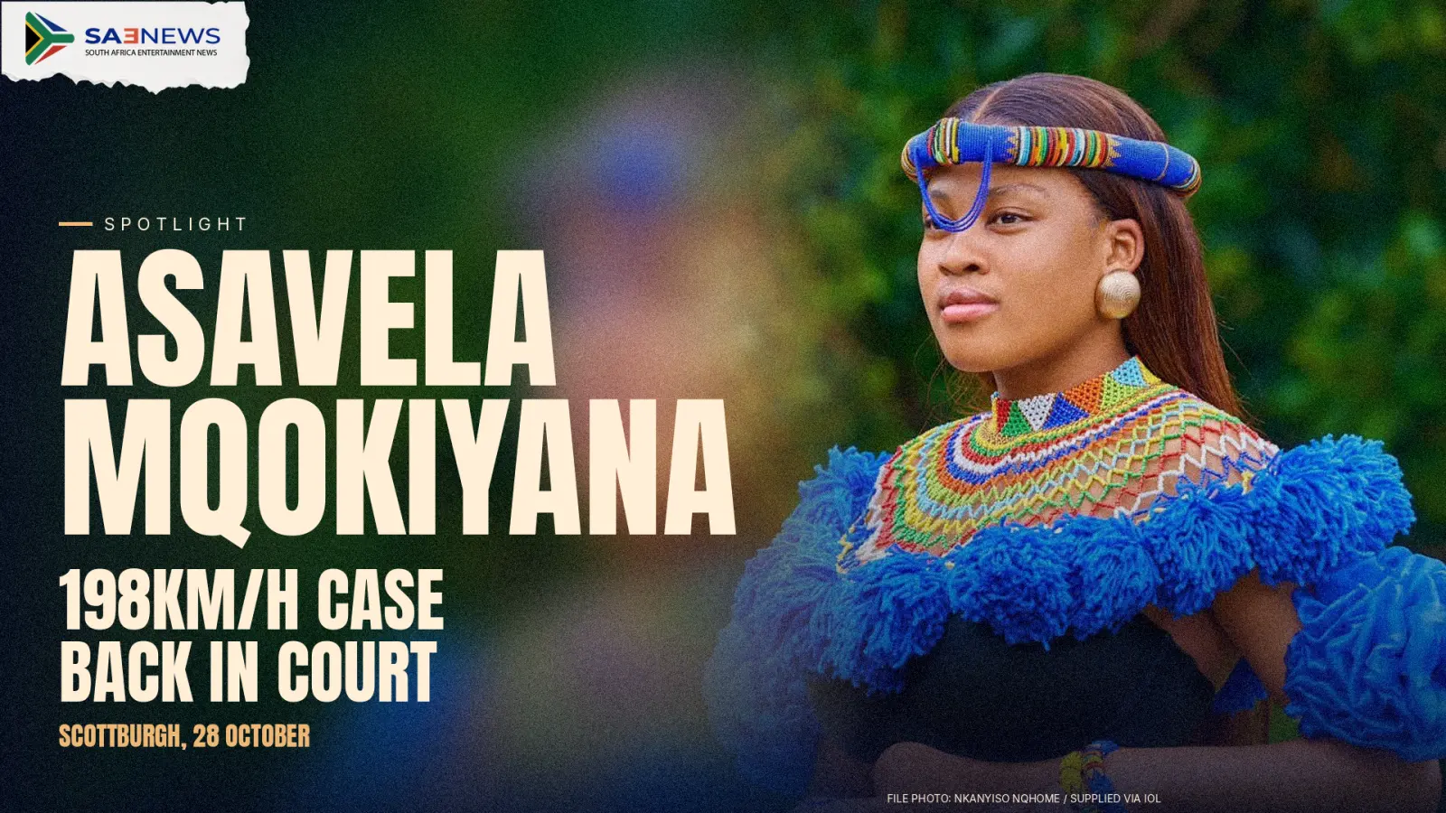 Asavela Mqokiyana due back in court over alleged 198km/h on the N2
