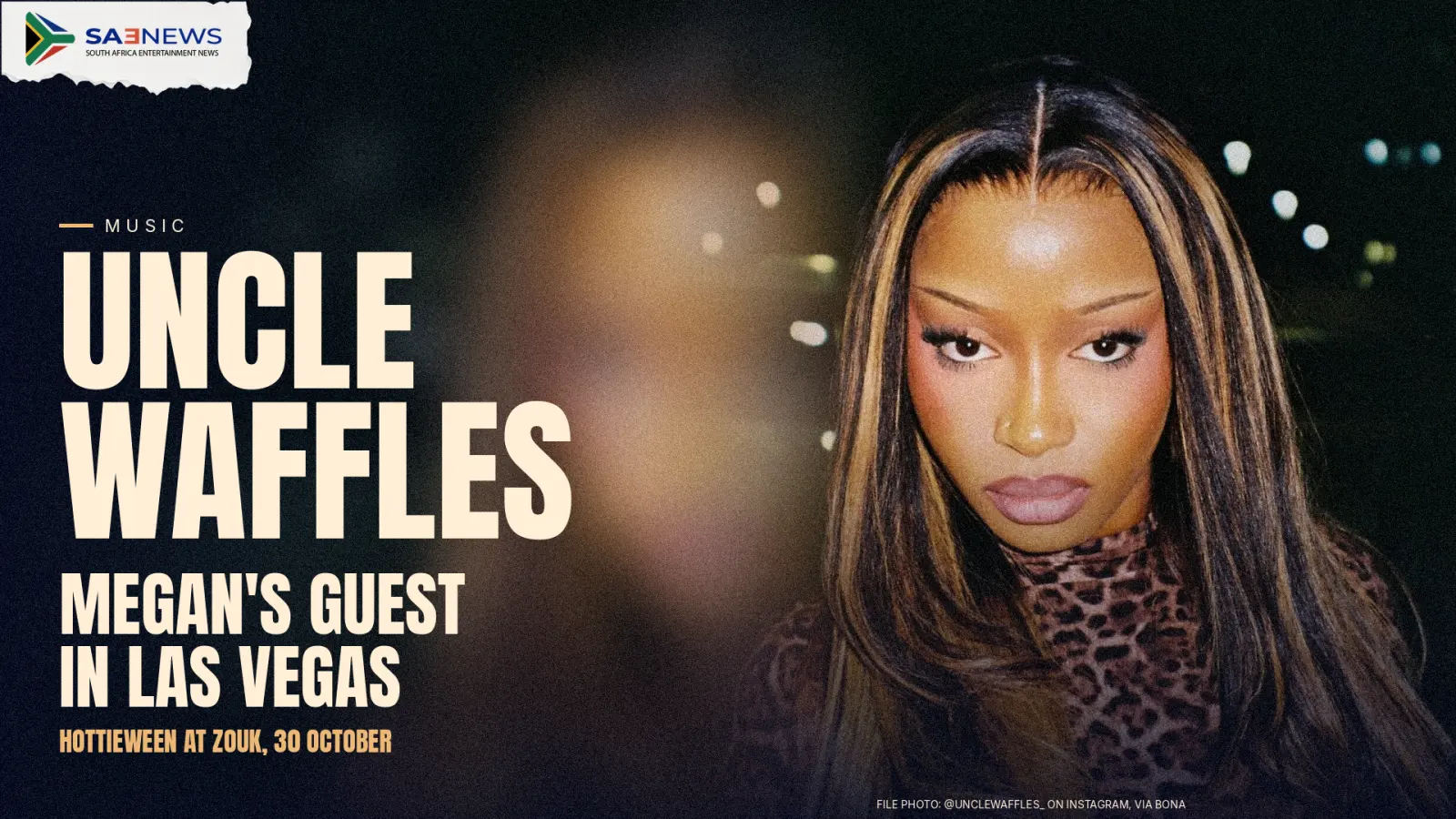 Uncle Waffles takes amapiano to Megan Thee Stallion's Hottieween in Las Vegas